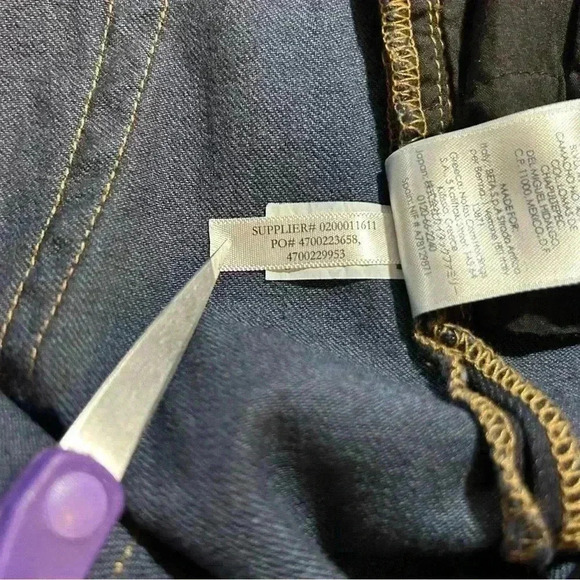 Chaps Daniella Curvy size 12 jeans - Picture 8 of 11